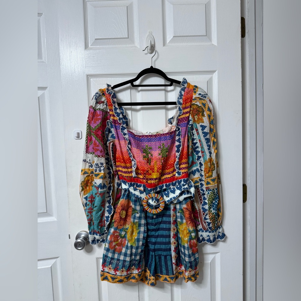 FARM Rio Summer Vibe Romper NWOT